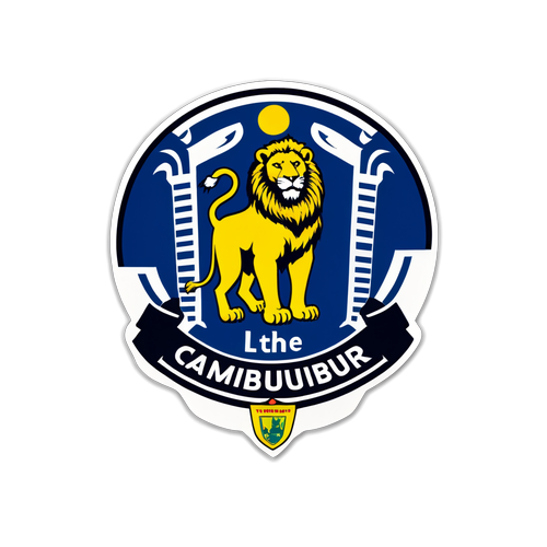 Trots van de Leeuwen: Cambuur Embleem Stickers