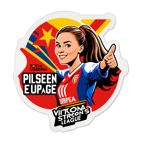 Viktoria Pilsen Logo Sticker