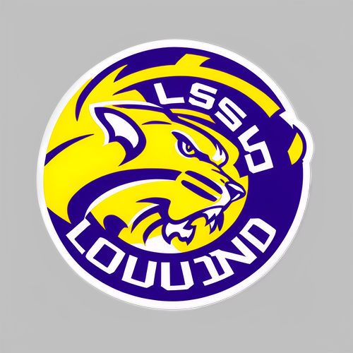 LSU Bound Sticker