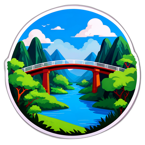 Rekaan Jambatan Hongqi yang Menawan