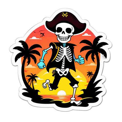 Speelse Skeletpiraat
