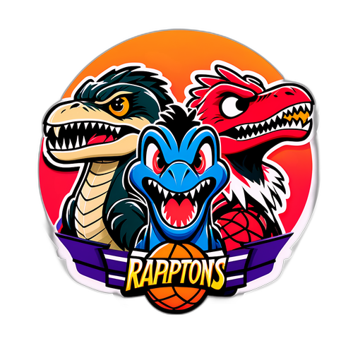 Competição Animada entre Mascotes