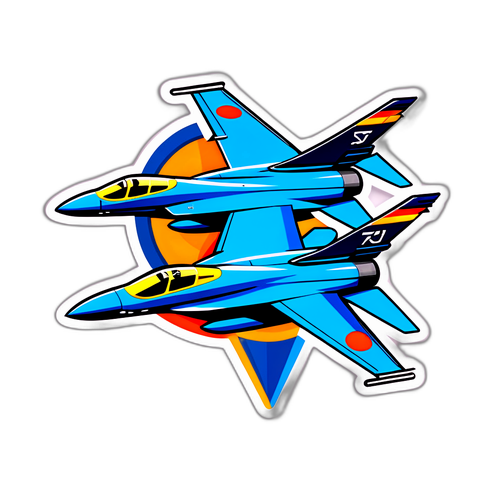 भारतीय लड़ाकू विमानों का स्टिकर