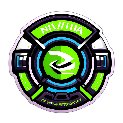 代表NVIDIA的設計圖案