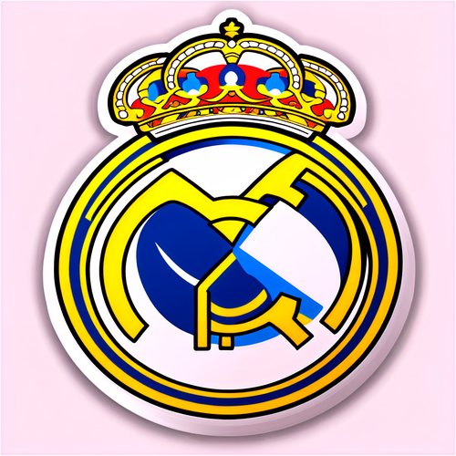 Real Madrids emblem med stjärnor