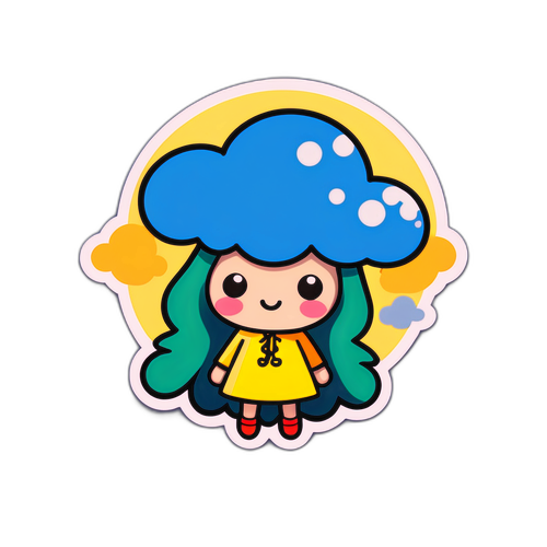 可愛的天氣精靈