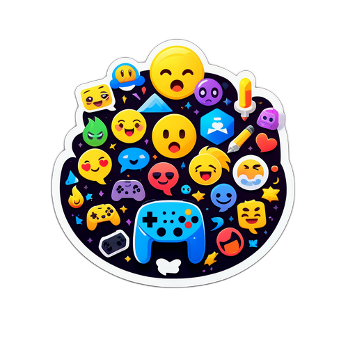 Discord Wrapped Klistremerke