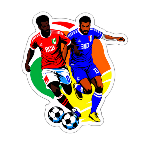 Sticker de Madureira contra Vasco da Gama