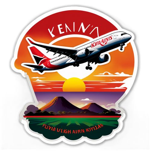 Anga za Juu: Kenia Airways Inaangaza juu ya Mwangaza wa Jua!