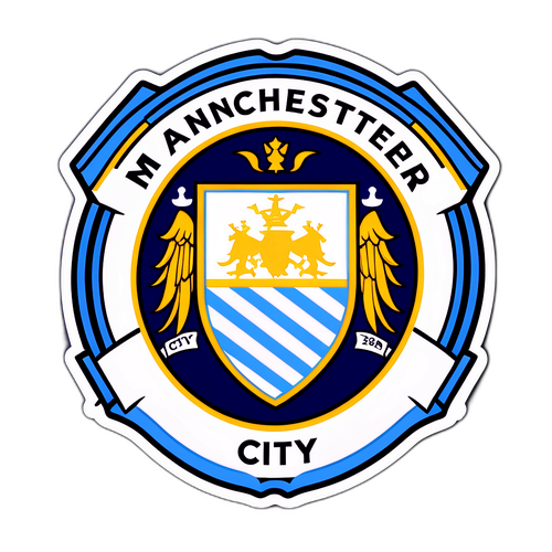 Manchester City Szurkolói Matrica
