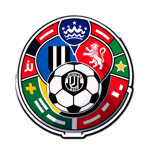 Futbol Kültürüne Sanatsal Bir Rüya: Juventus ve Bayern Elemanlarını Birleştiren Sticker