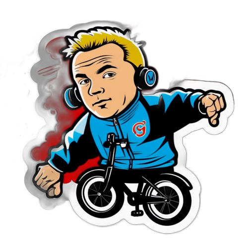 Hugo Larsson Urban Sticker
