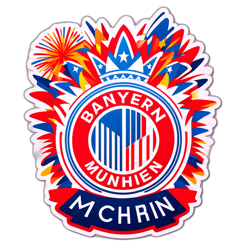 Bayern Munchen Fejringsklistermærke