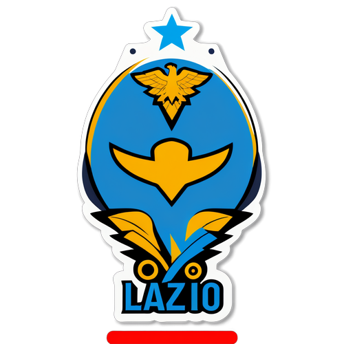 Coleção de Adesivos do Time Lazio