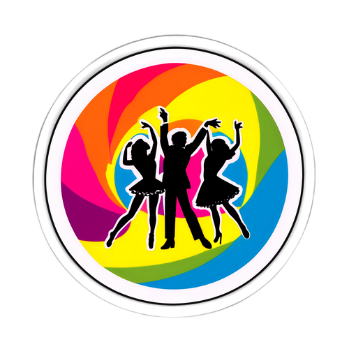 Kolorowa Naklejka K2 Cabaret