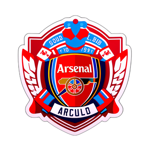 Sticker ya Msaada wa Arsenal
