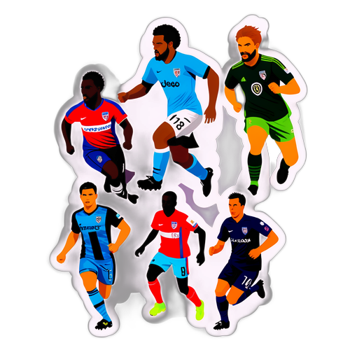 Những cầu thủ Major League Soccer đang chạy