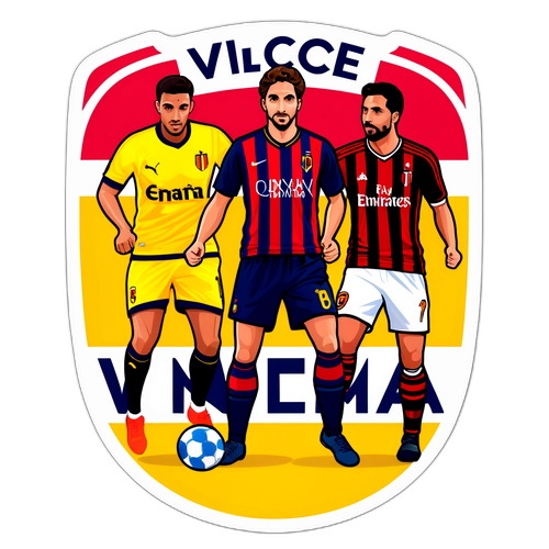 Sticker Pertandingan Lecce vs Milan