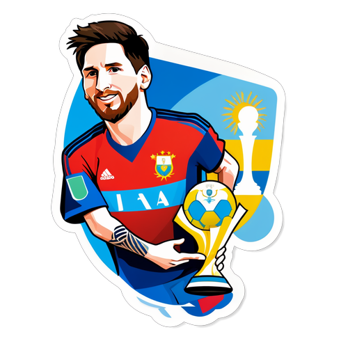 Messi Voitti! Täydellinen Tarrasuunnitelma Copa American Juhlatunnelmasta!