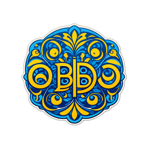 Логотип 3 Doors Down, виконаний в українському стилі