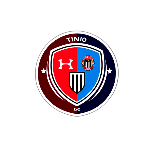 Inter und Torino Teamfarben Sticker