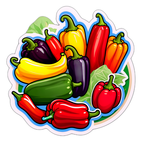 Sticker hài hước về giá ớt hôm nay