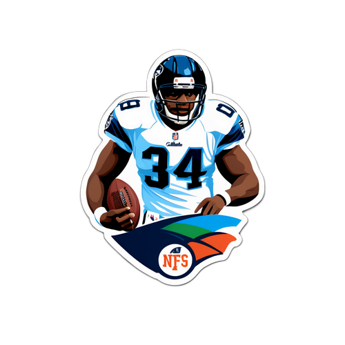 NFL Top 100 Player Celebration Sticker