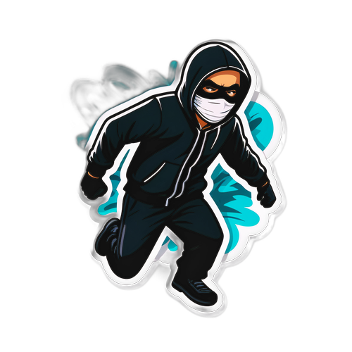 ナガスの強盗事件に基づくミステリーテーマデザイン