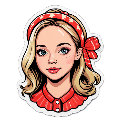 Sticker Sydney Sweeney yang Menawan