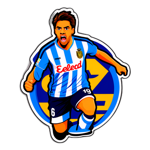 Sticker en honor al partido CD Eldense - Real Sociedad