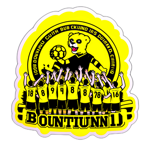 Aufkleber – Dortmund im Spiel