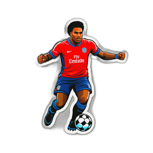 Thiết kế nhãn dán cầu thủ ghi điểm cao