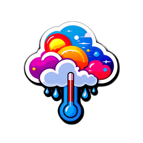 Thermometer at Storm Cloud