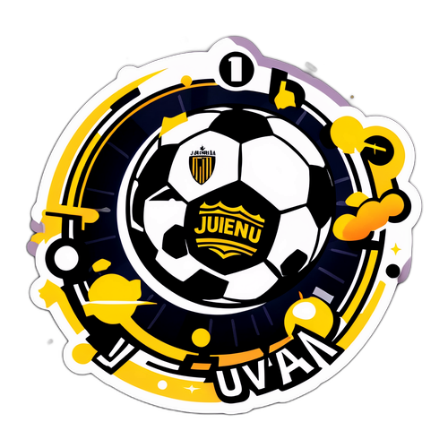 Rekaan Sticker Kesan Masa-Lalui Bola Sepak