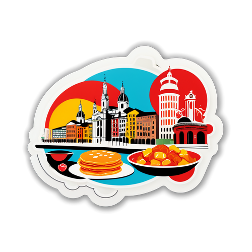 Sticker geïnspireerd op Bilbao