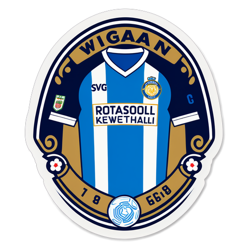 Wigan's Futboli! Wazi kwa Rangi na Alama Zake za Historia!