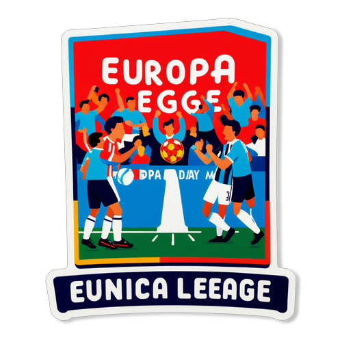 Stiker Seronok Pertandingan Bola Sepak
