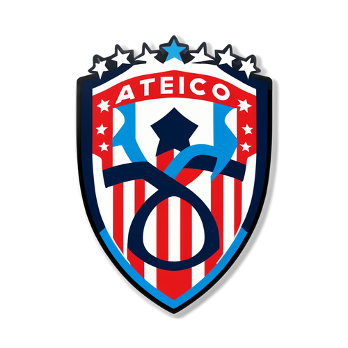 Atletico Madrid Fan Sticker