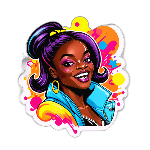 Streetstyle sticker af Azealia Banks
