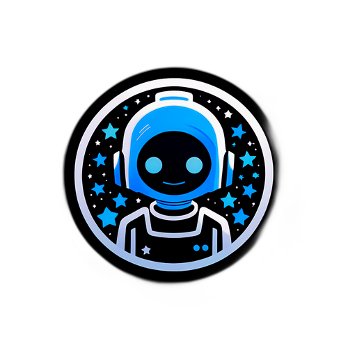 Futuristikong Sticker ng Google Gemini
