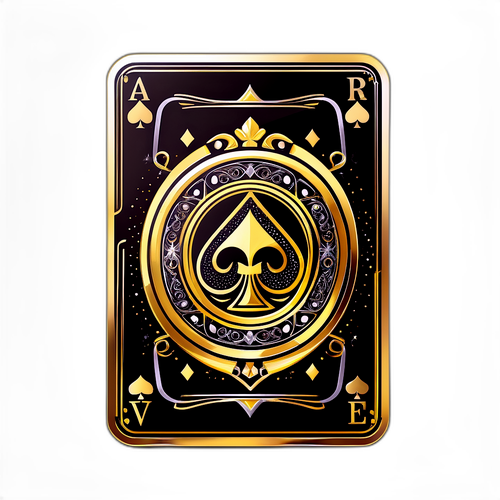 Lyxig klistermärke för 'Casino Royale'