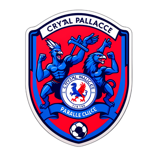 Vzrušení fotbalového zápasu Crystal Palace