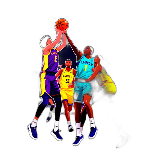 Makulay na Labanan ng Basketball ng Liberty at Sparks