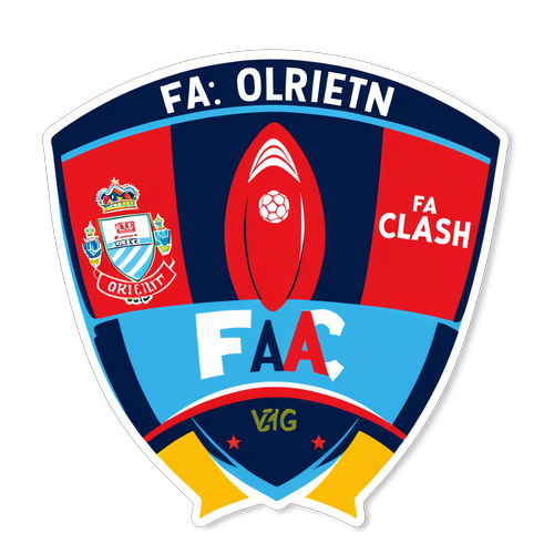 FA Cup Clash Sticker Design