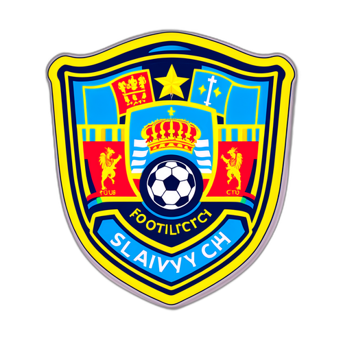 Ілюстрація футбольного клубу Славутич