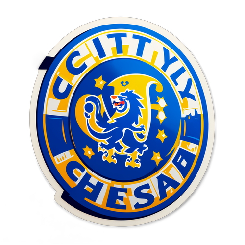 Confronto Épico: Sticker Imperdível do Clássico City x Chelsea que Todo Torcedor Deve Ter!