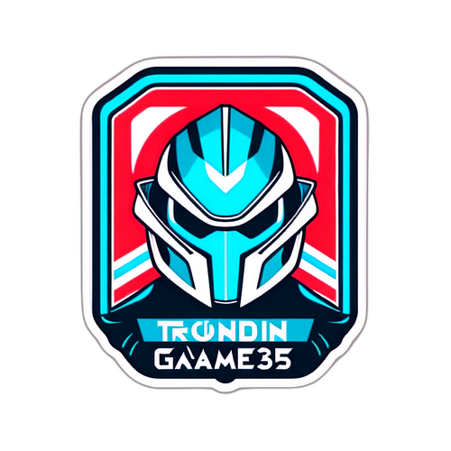 Futuristisk logo for Trond Mohn Games 2025