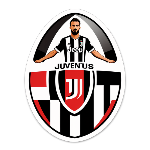 Juventus vs Milan Sticker