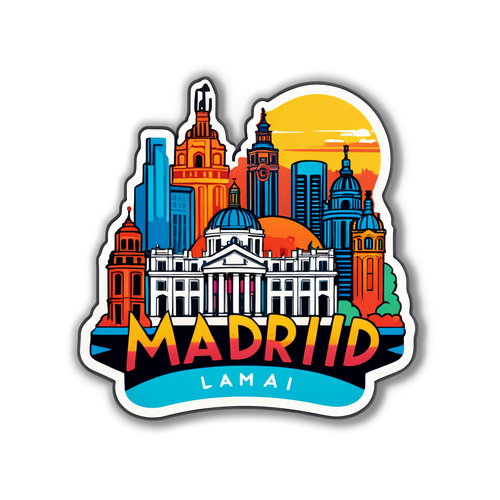 Skyline ng Madrid