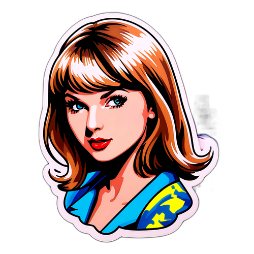 Adesivo Chic e Alla Moda di Taylor Swift
